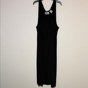 Chico's Classic Black Midi Dress